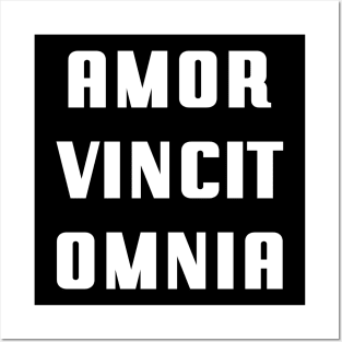 Amor Vincit Omnia - Love Conquers All Posters and Art